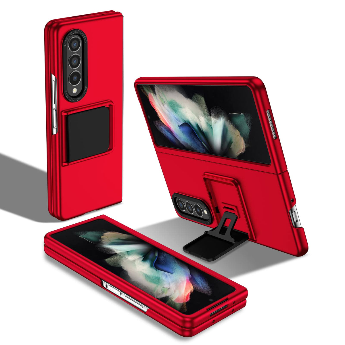 Soft TPU stand phone case for Samsung Galaxy Z Fold 3 5G