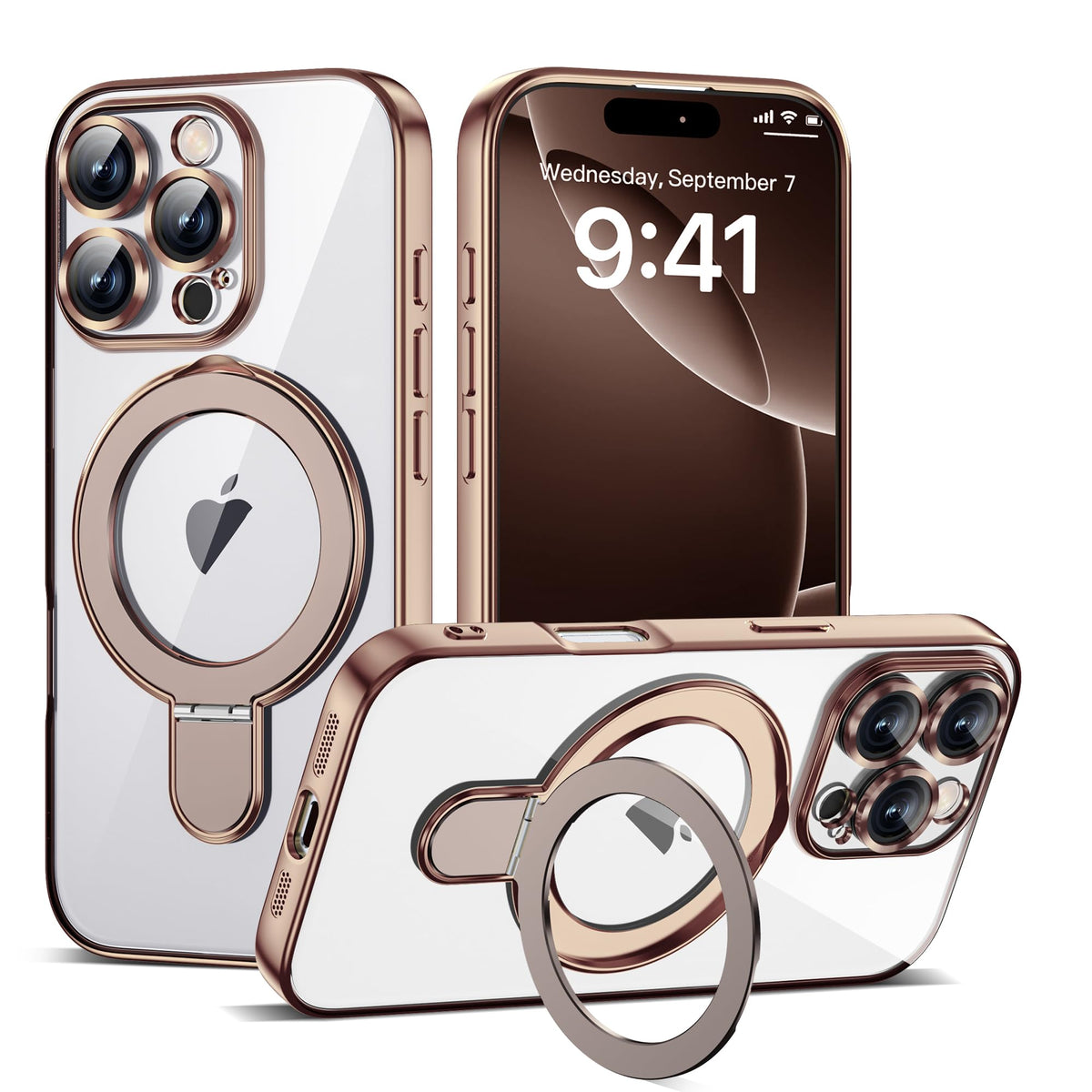 Magnetic [MagnSafe Compatible] Soft Electroplated Phone Case for iPhone 16 Pro