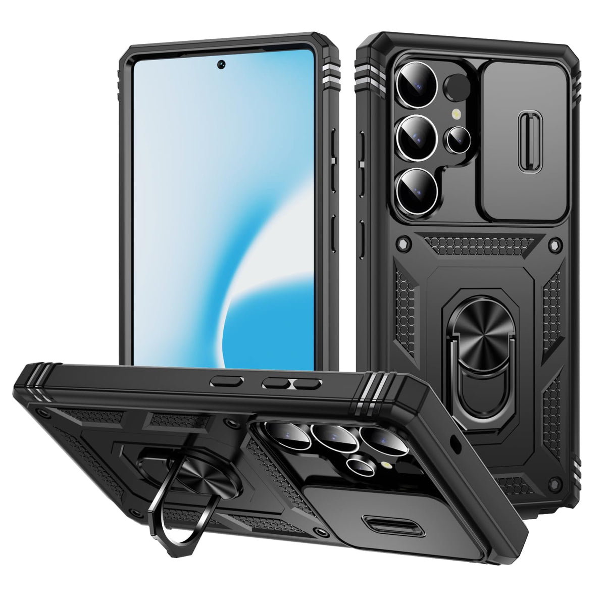 PC+TPU Shockproof  phone case  function for Samsung Galaxy S23 Ultra