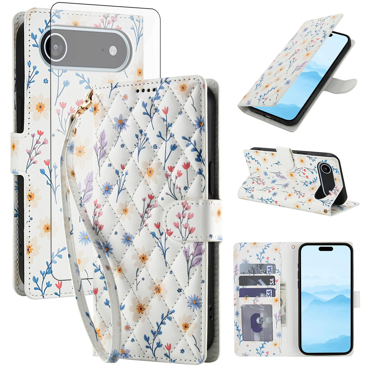 Shock-proof phone case with screen protector for iPhone 17 Pro Max