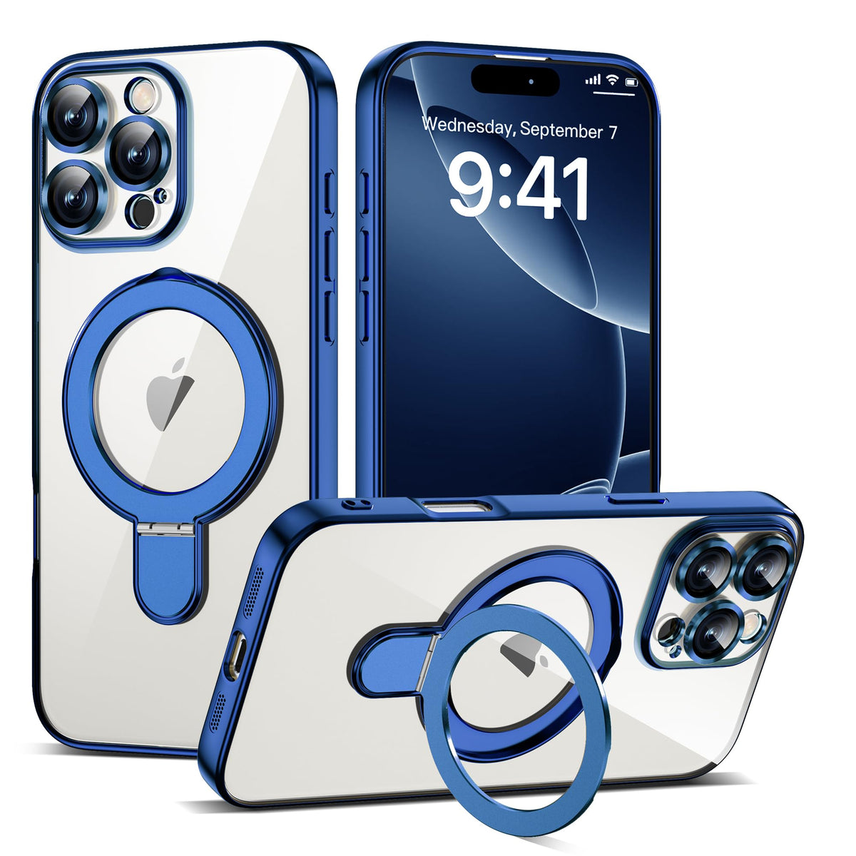 Magnetic [MagnSafe Compatible] Soft Electroplated Phone Case for iPhone 16 Pro