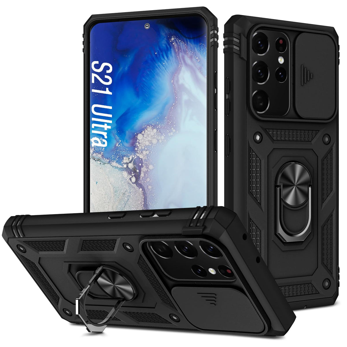 PC+TPU Shockproof  phone case  function for Samsung Galaxy S23 Ultra