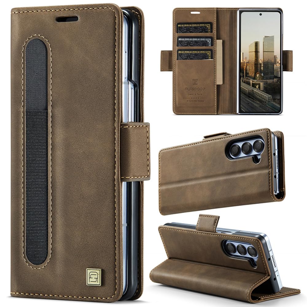 PU Leather Wallet phone case for Samsung Galaxy Z Fold 6  Stand