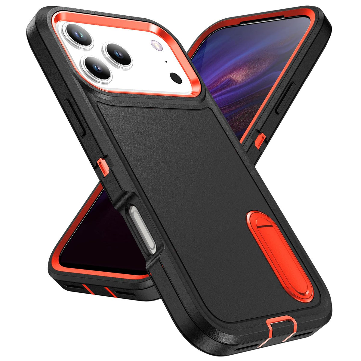 Shockproof Kickstand phone case for iPhone 17 Pro Max