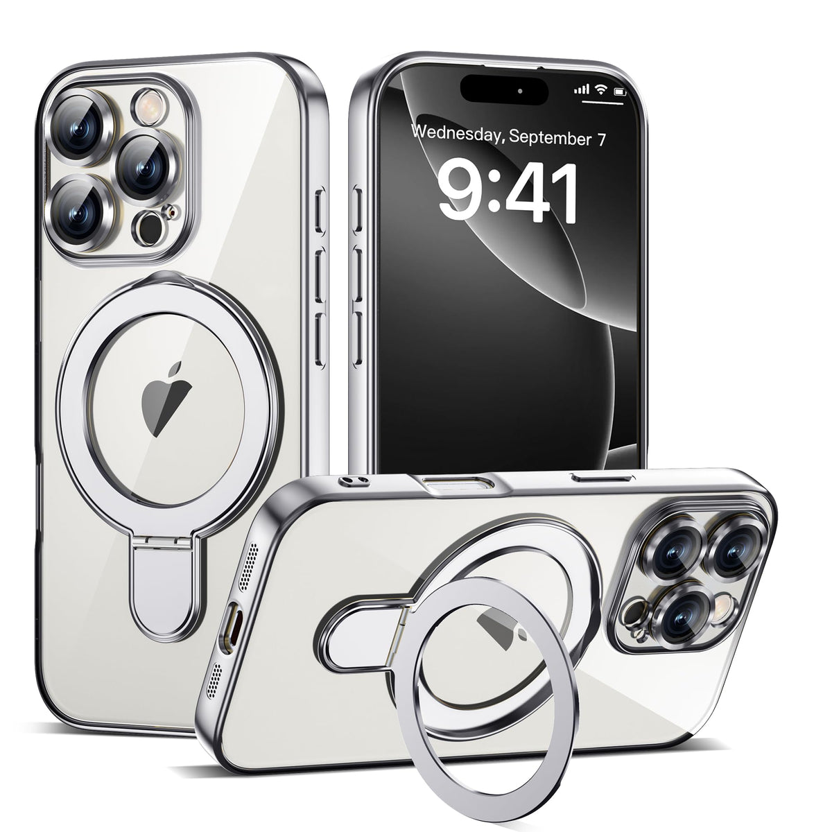 Magnetic [MagnSafe Compatible] Soft Electroplated Phone Case for iPhone 16 Pro