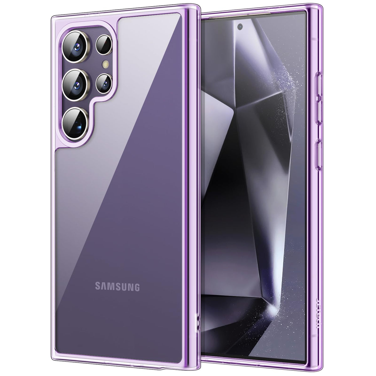 Anti-yellowing transparent TPU phone case for Samsung Galaxy S26 Plus