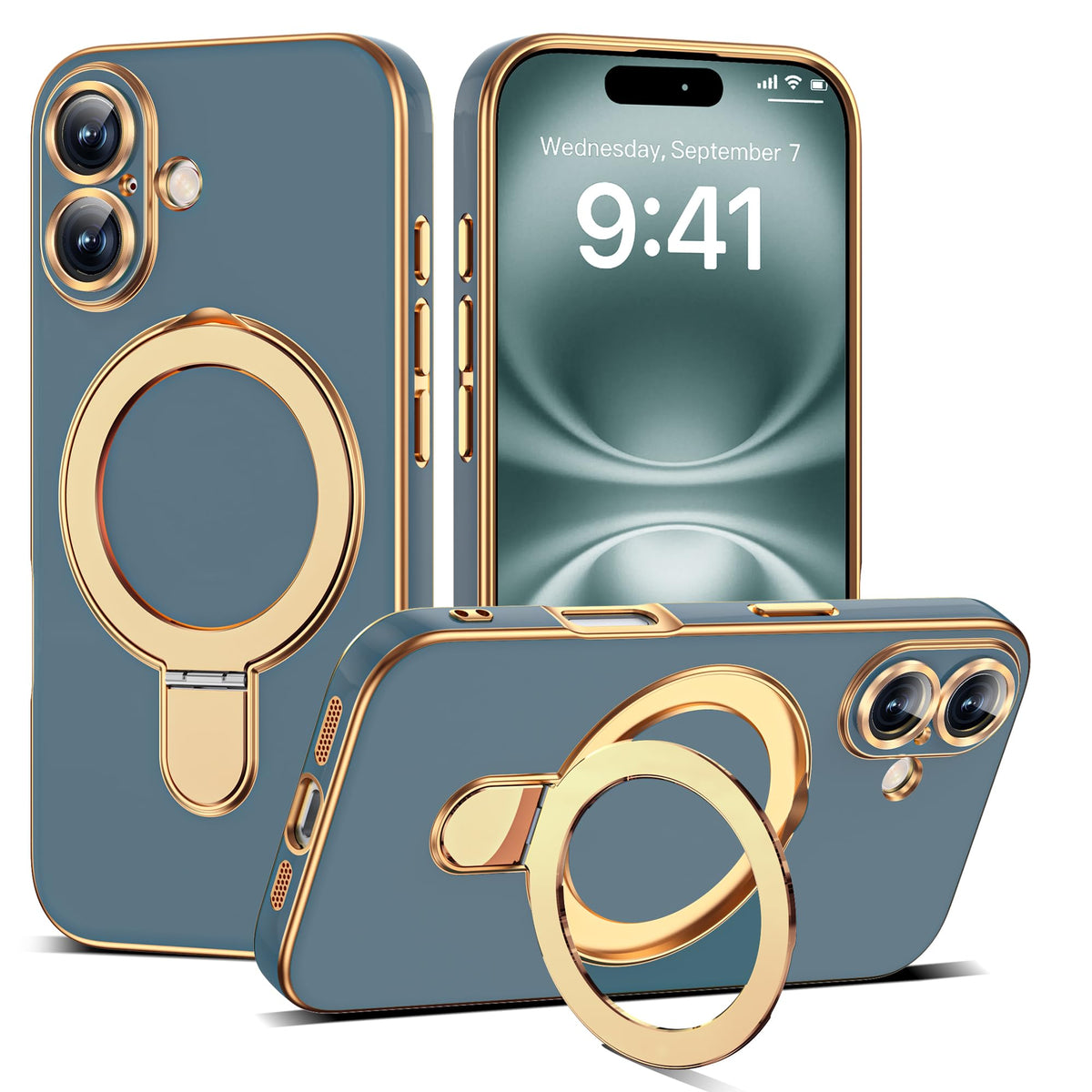 Magnetic [MagnSafe Compatible] Soft Electroplated Phone Case for iPhone 16 Pro
