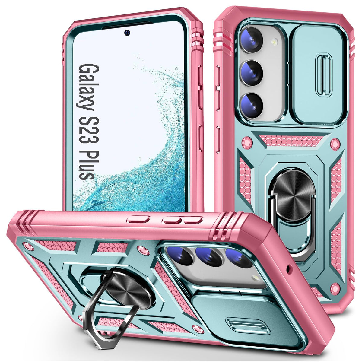 PC+TPU Shockproof  phone case  function for Samsung Galaxy S23 Ultra