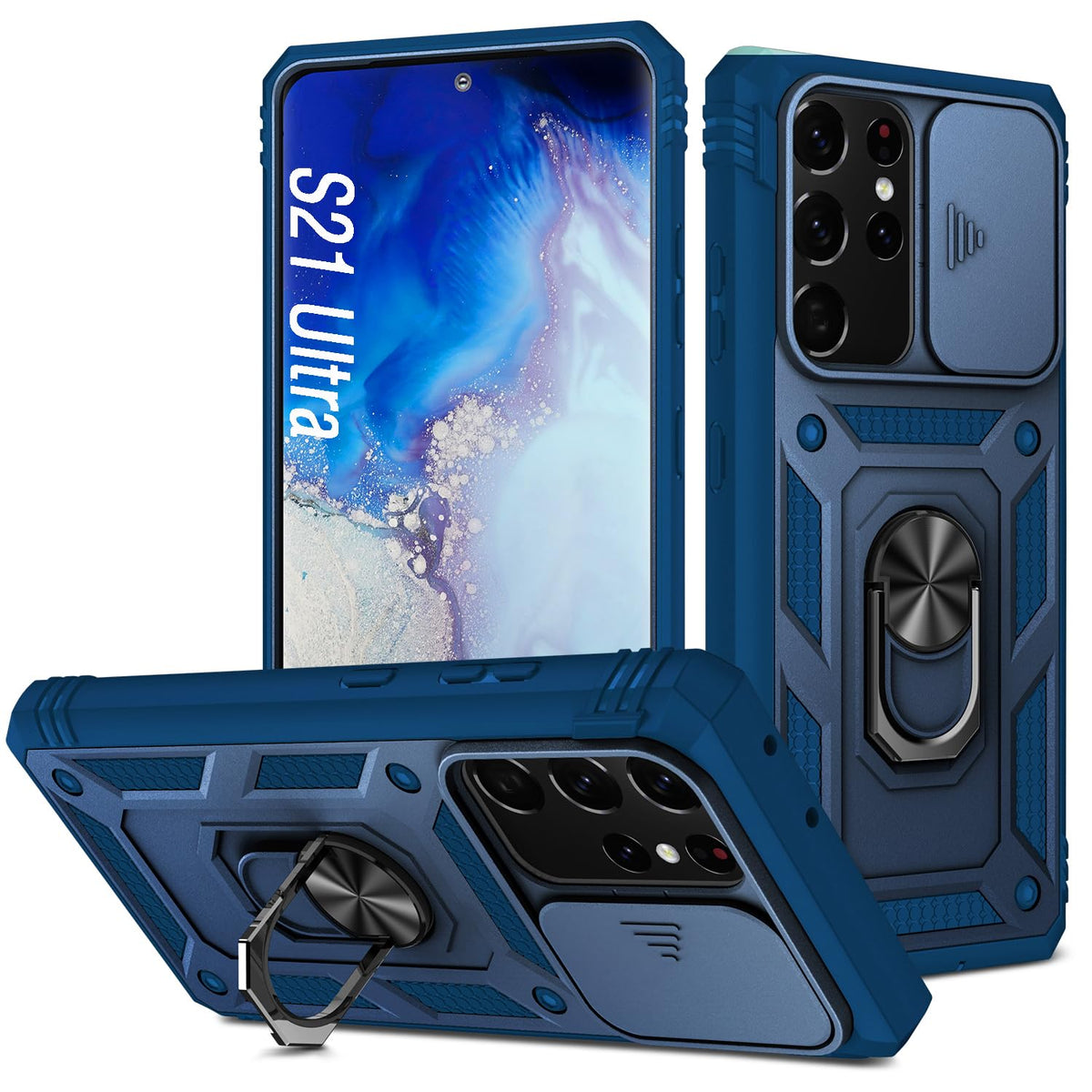 PC+TPU Shockproof  phone case  function for Samsung Galaxy S23 Ultra