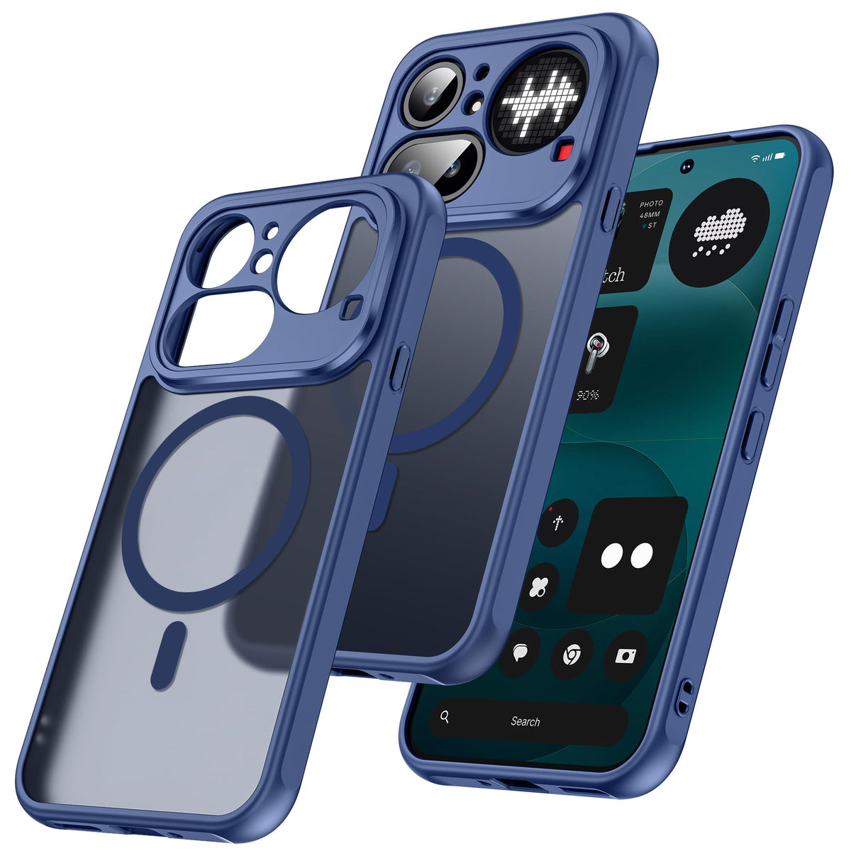 Magnetic military-grade shockproof phone case for OnePlus 15R [MagnSafe compatible]
