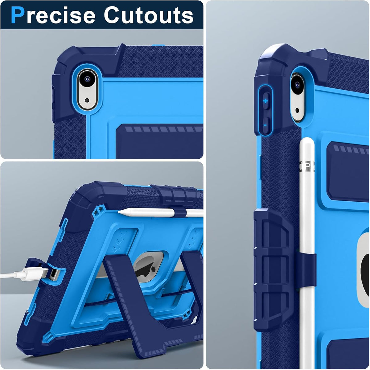 Shockproof Stand Tablet Case for iPad (A16) 11/10.9-inch