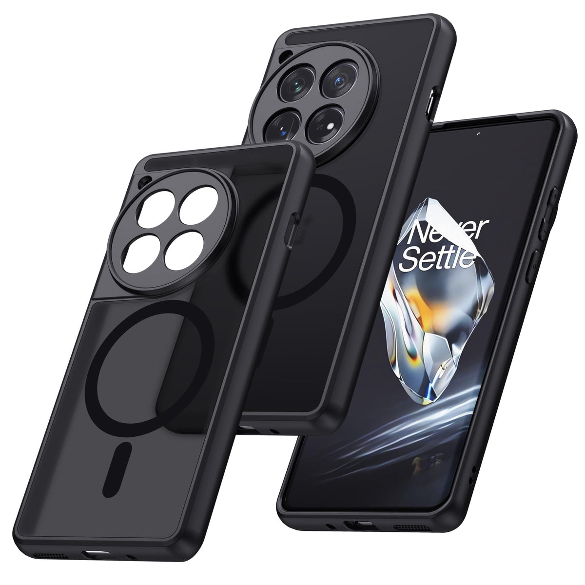 Magnetic military-grade shockproof phone case for OnePlus 15R [MagnSafe compatible]