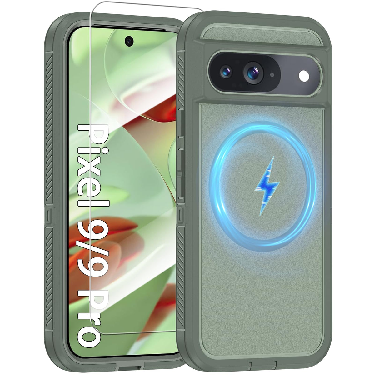 MagSafe Shockproof phone case for Google Pixel 8 Pro plus a screen pr