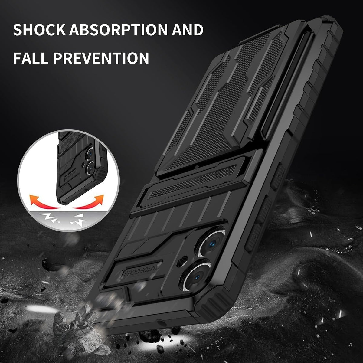 Hard PC phone case for Samsung Galaxy A05 with SIM card slot