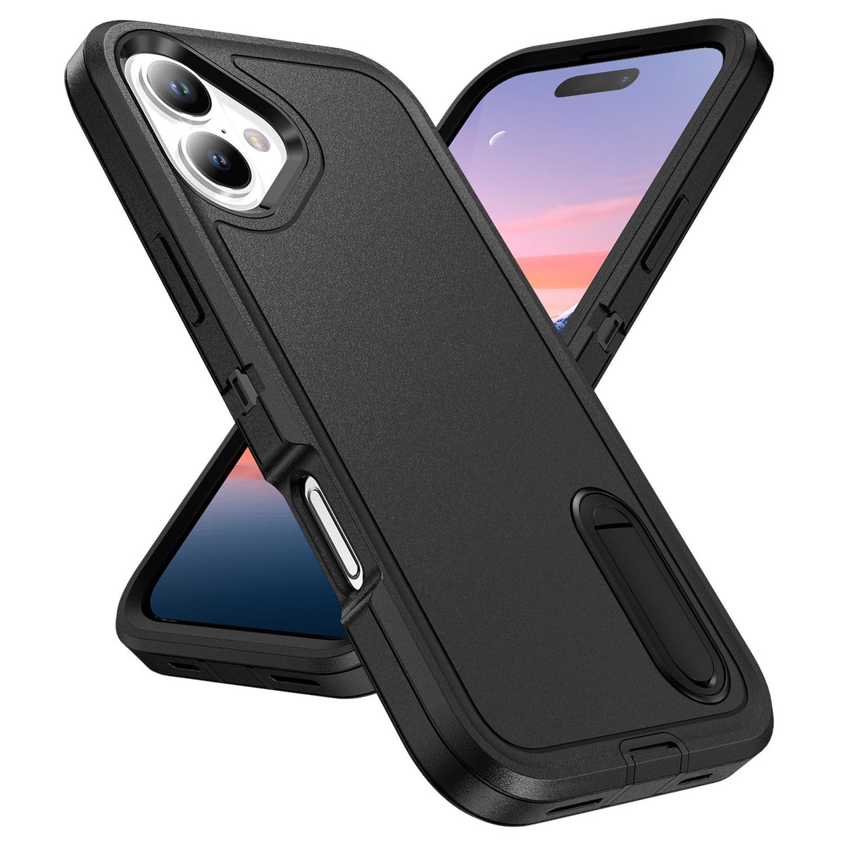 Shockproof Kickstand phone case for iPhone 17 Pro Max