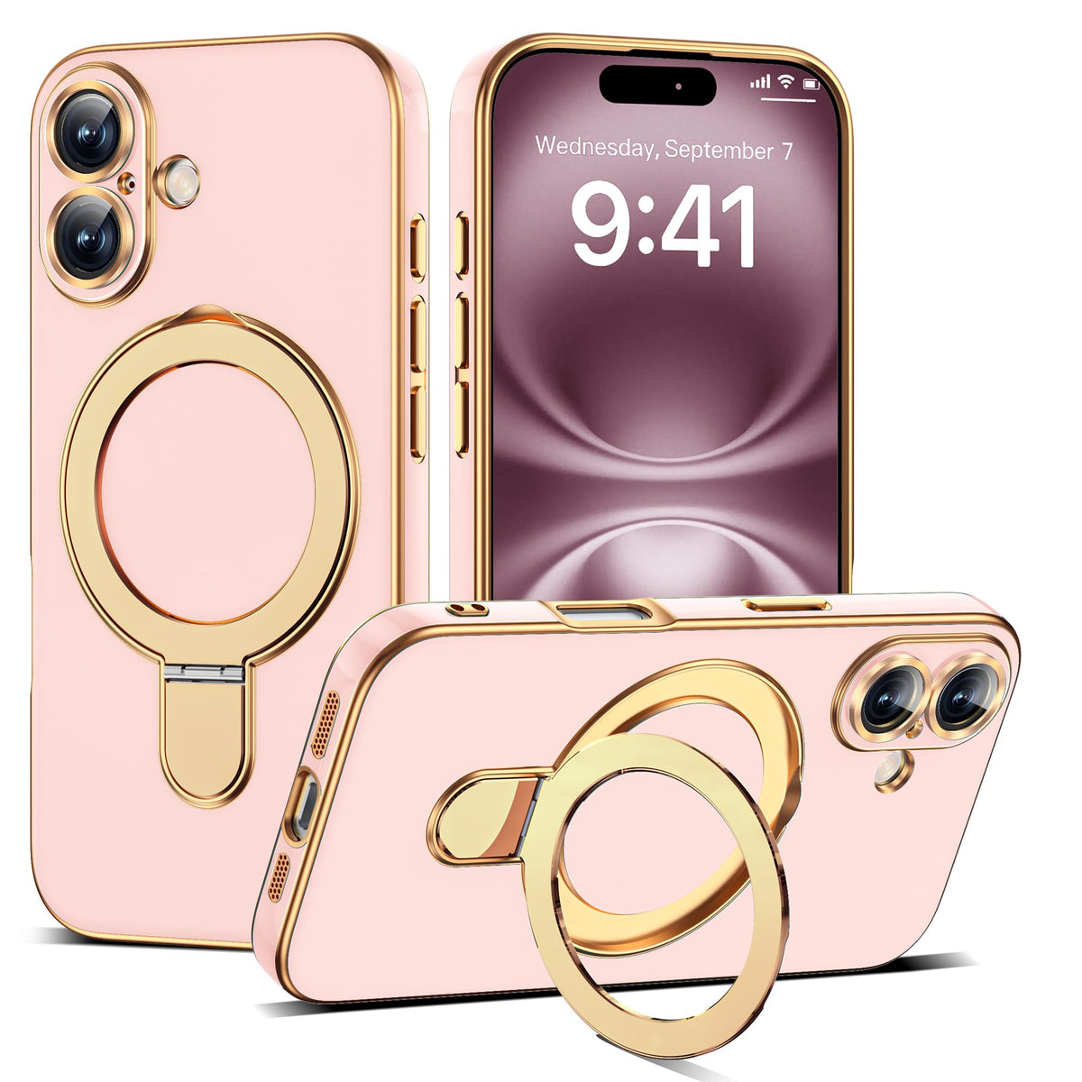 Magnetic [MagnSafe Compatible] Soft Electroplated Phone Case for iPhone 16 Pro