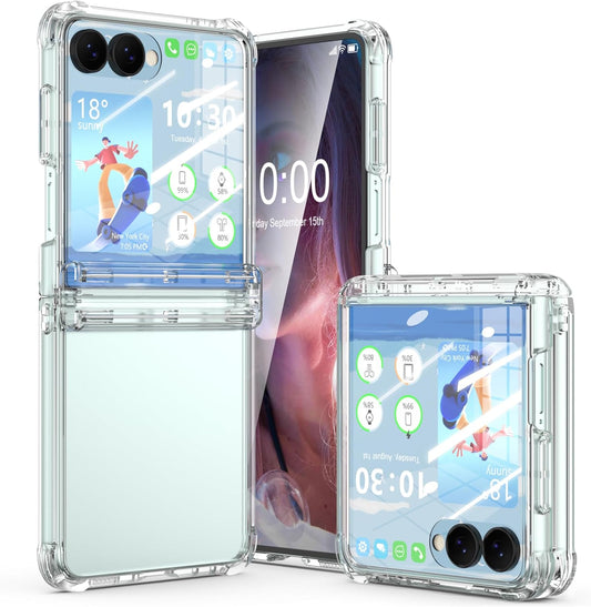 Shockproof transparent phone case for Samsung Galaxy Z Flip 7