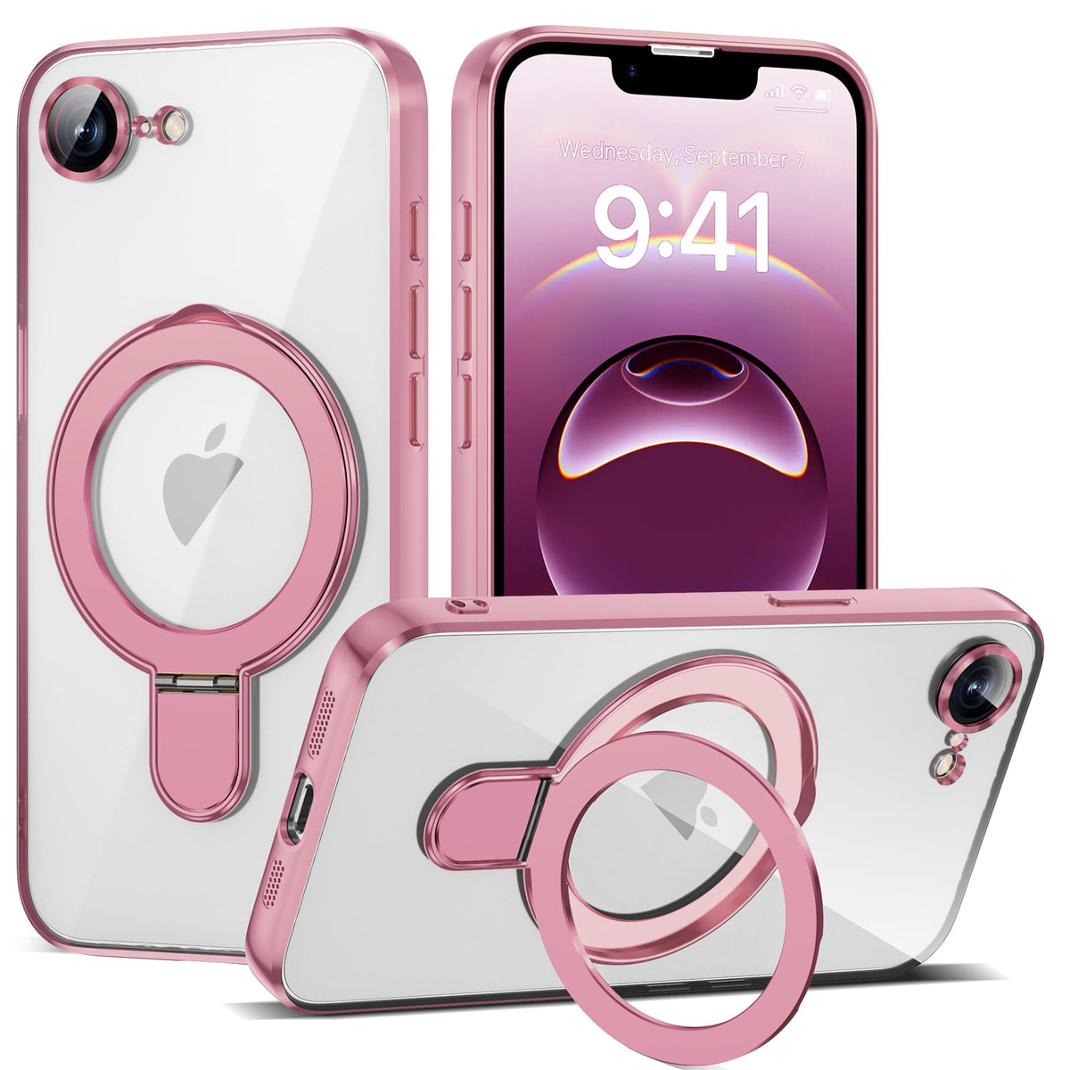 Magnetic [MagnSafe Compatible] Soft Electroplated Phone Case for iPhone 16 Pro