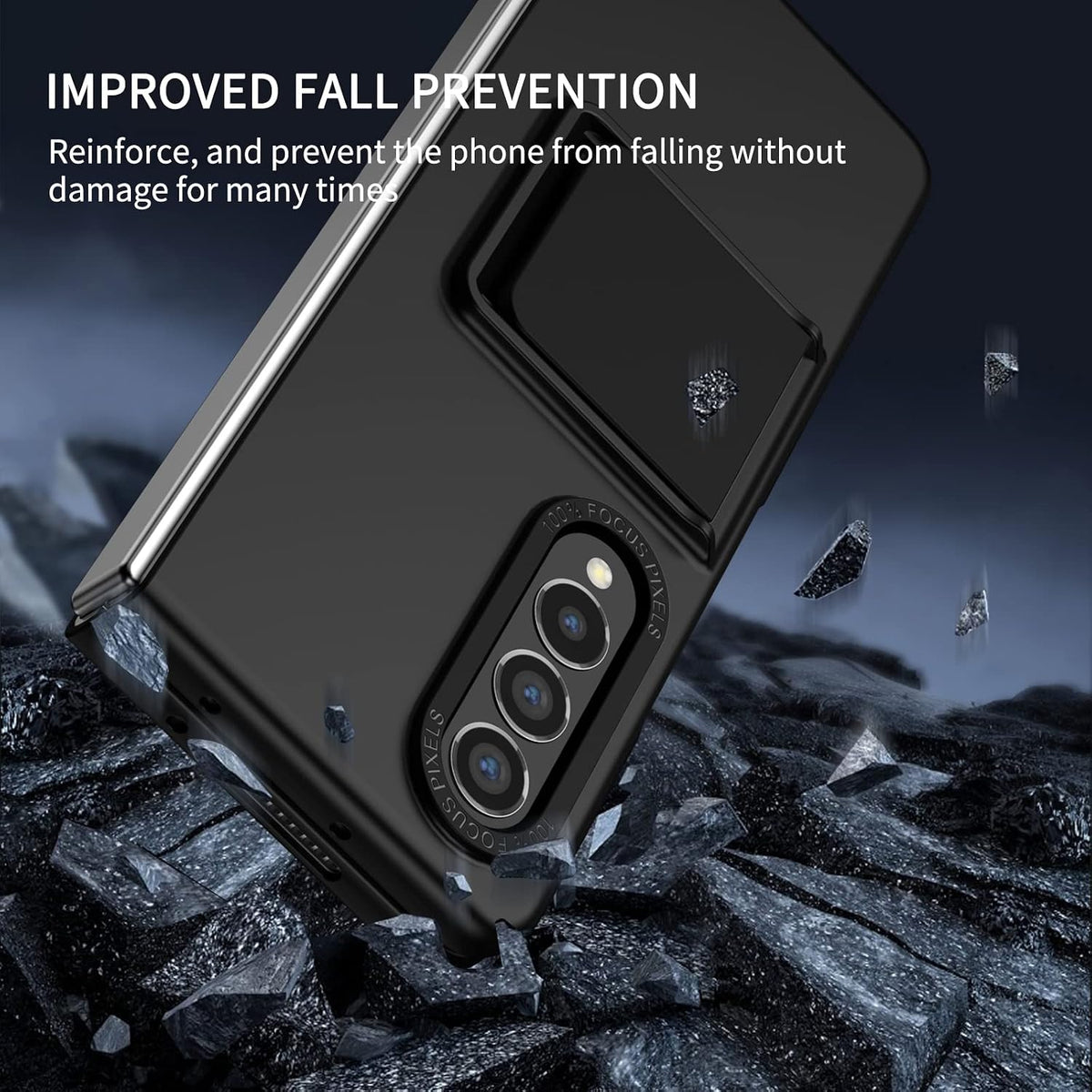 Soft TPU stand phone case for Samsung Galaxy Z Fold 3 5G