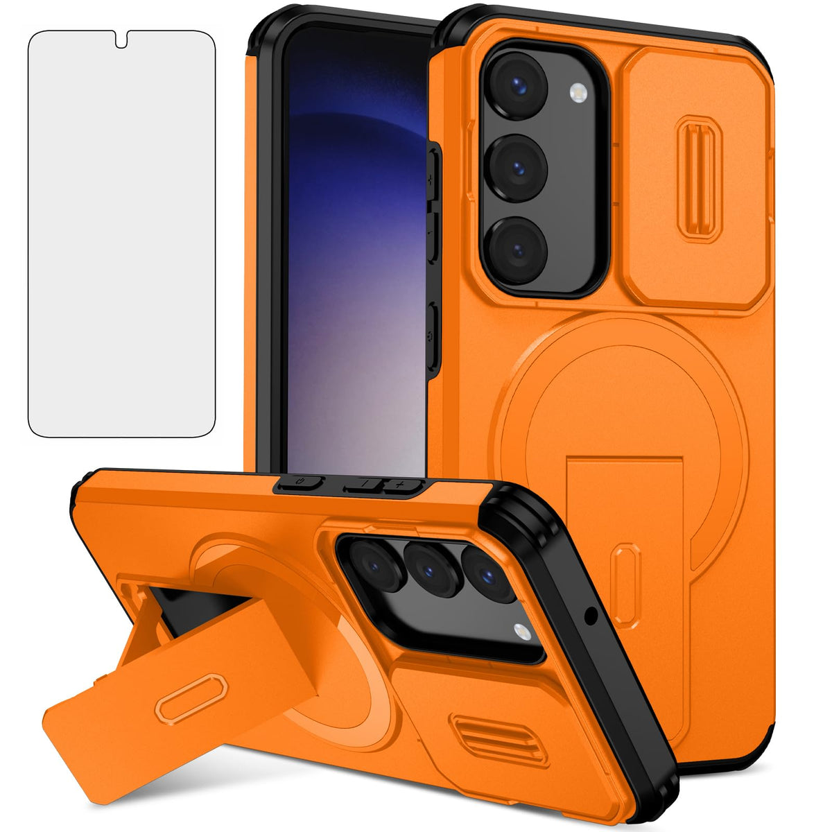 Phone cases for Samsung Galaxy S24 Plus/S25 Plus, MagSafe compatible