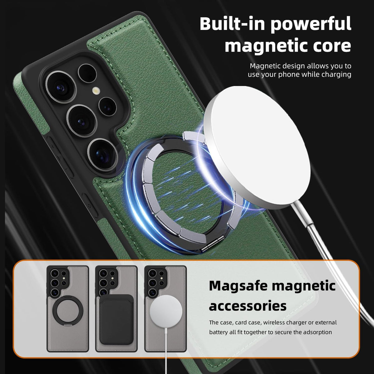 TPU+PC stand phone case for Samsung Galaxy S25 Ultra