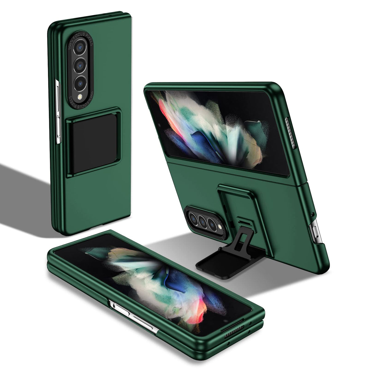 Soft TPU stand phone case for Samsung Galaxy Z Fold 3 5G