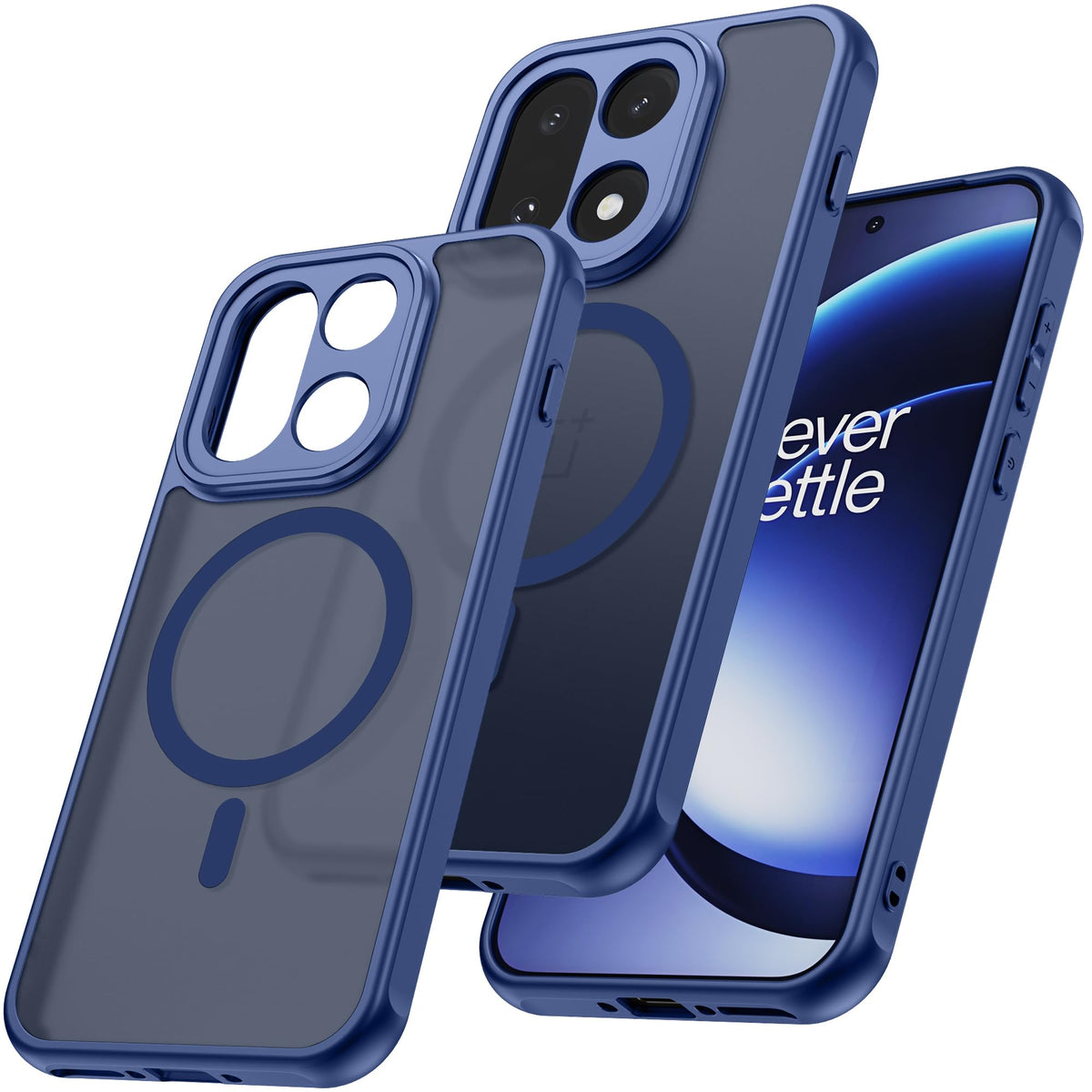 Magnetic military-grade shockproof phone case for OnePlus 15R [MagnSafe compatible]