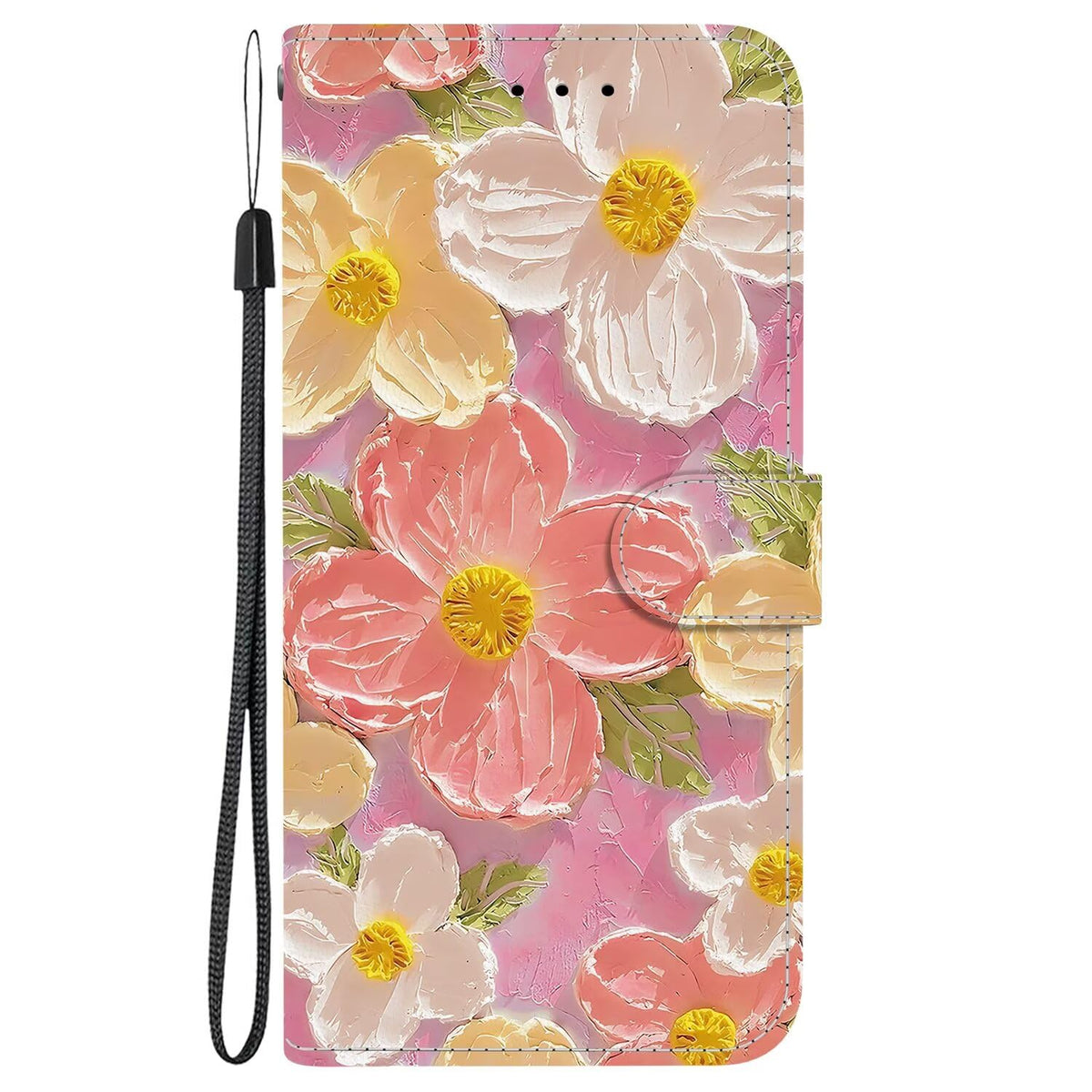 Genuine Leather Flip Case for Samsung A17 4G/5G