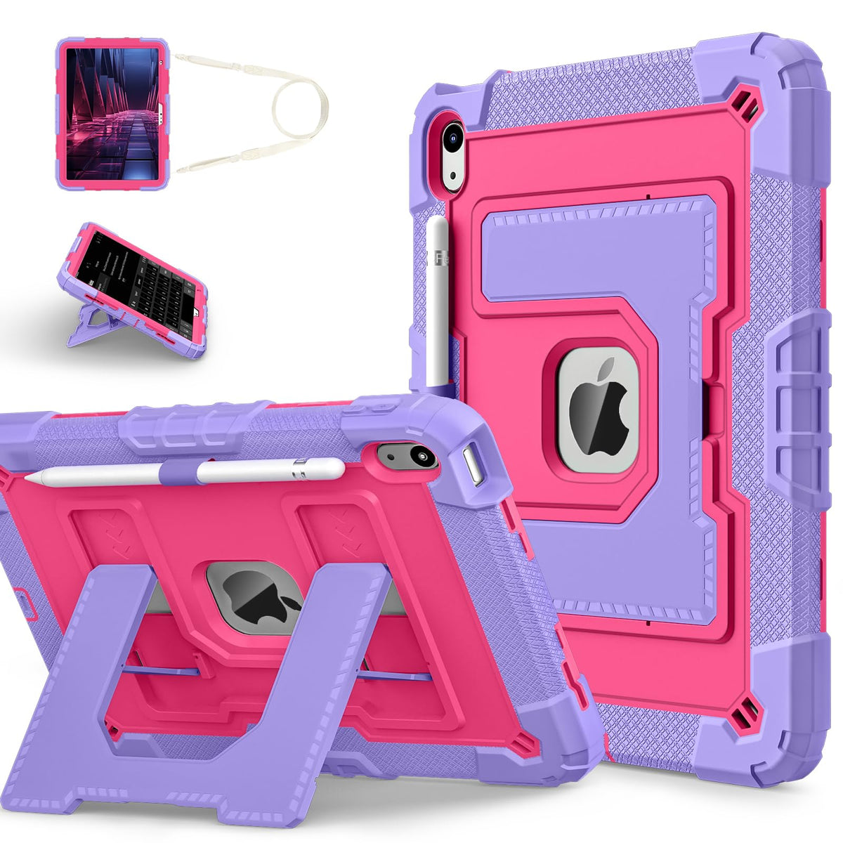 Shockproof Stand Tablet Case for iPad (A16) 11/10.9-inch