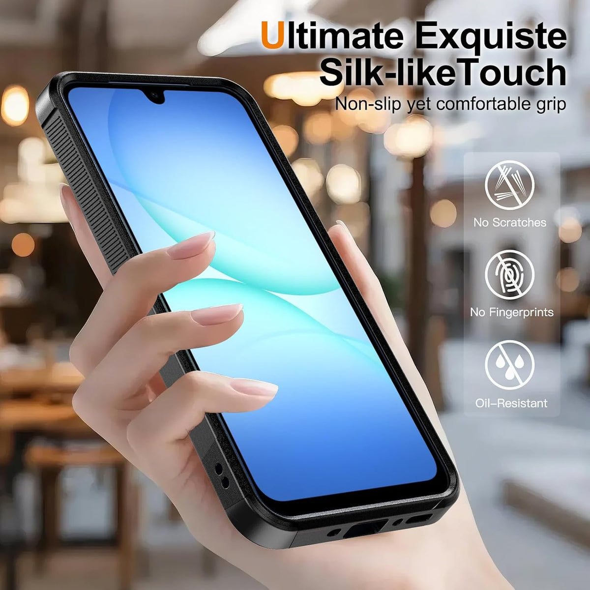 Anti-slip and shockproof phone case for Samsung Galaxy A17 5G