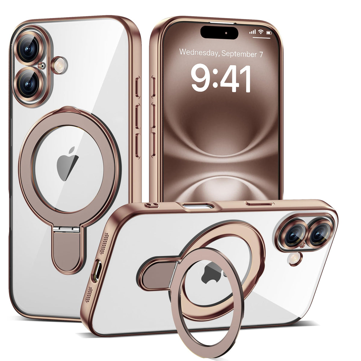 Magnetic [MagnSafe Compatible] Soft Electroplated Phone Case for iPhone 16 Pro