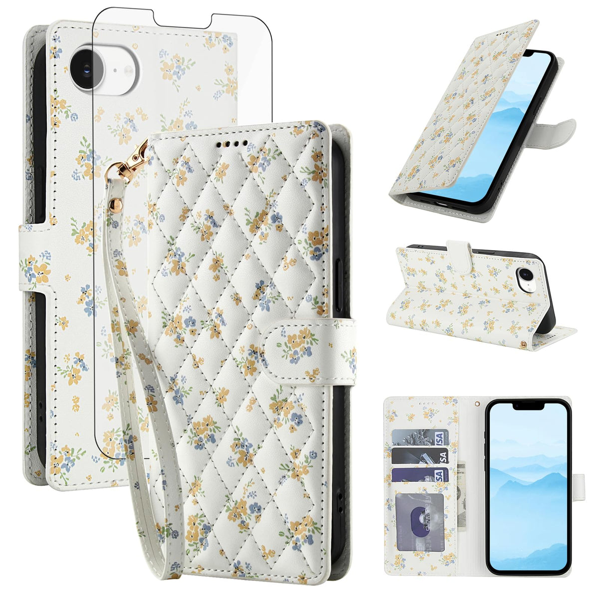 Shock-proof phone case with screen protector for iPhone 17 Pro Max