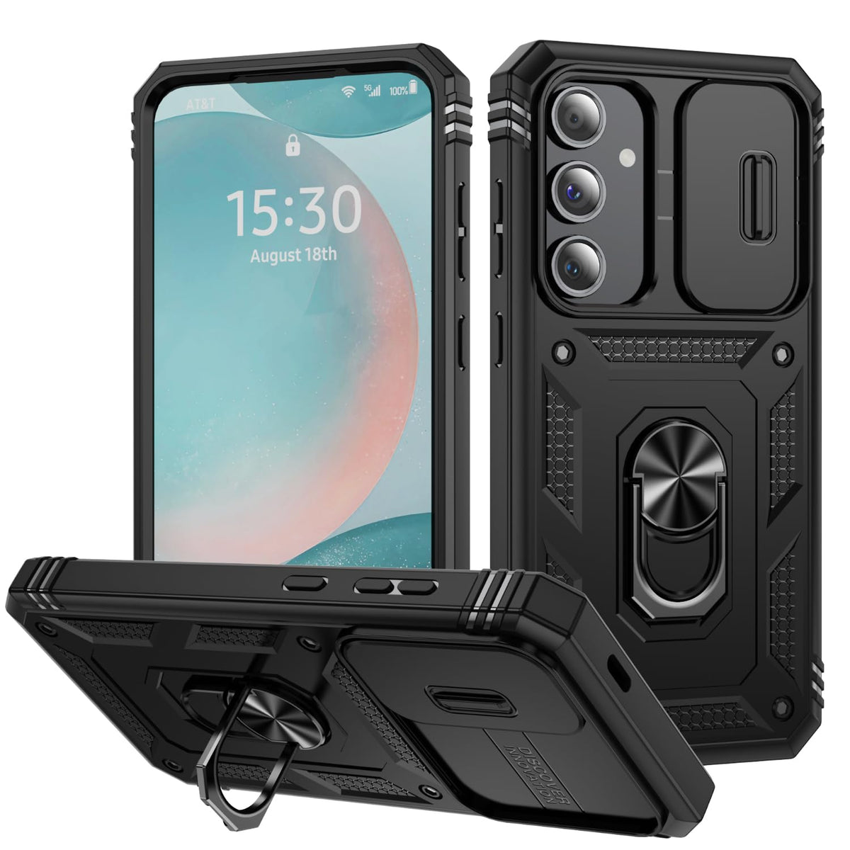 PC+TPU Shockproof  phone case  function for Samsung Galaxy S23 Ultra