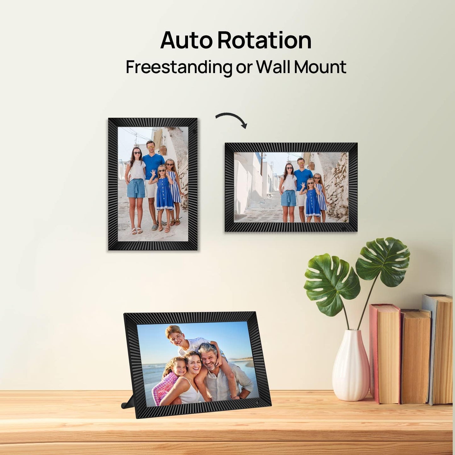 VEANXIN Frameo 10.1 Inch WiFi Digital Photo Frame