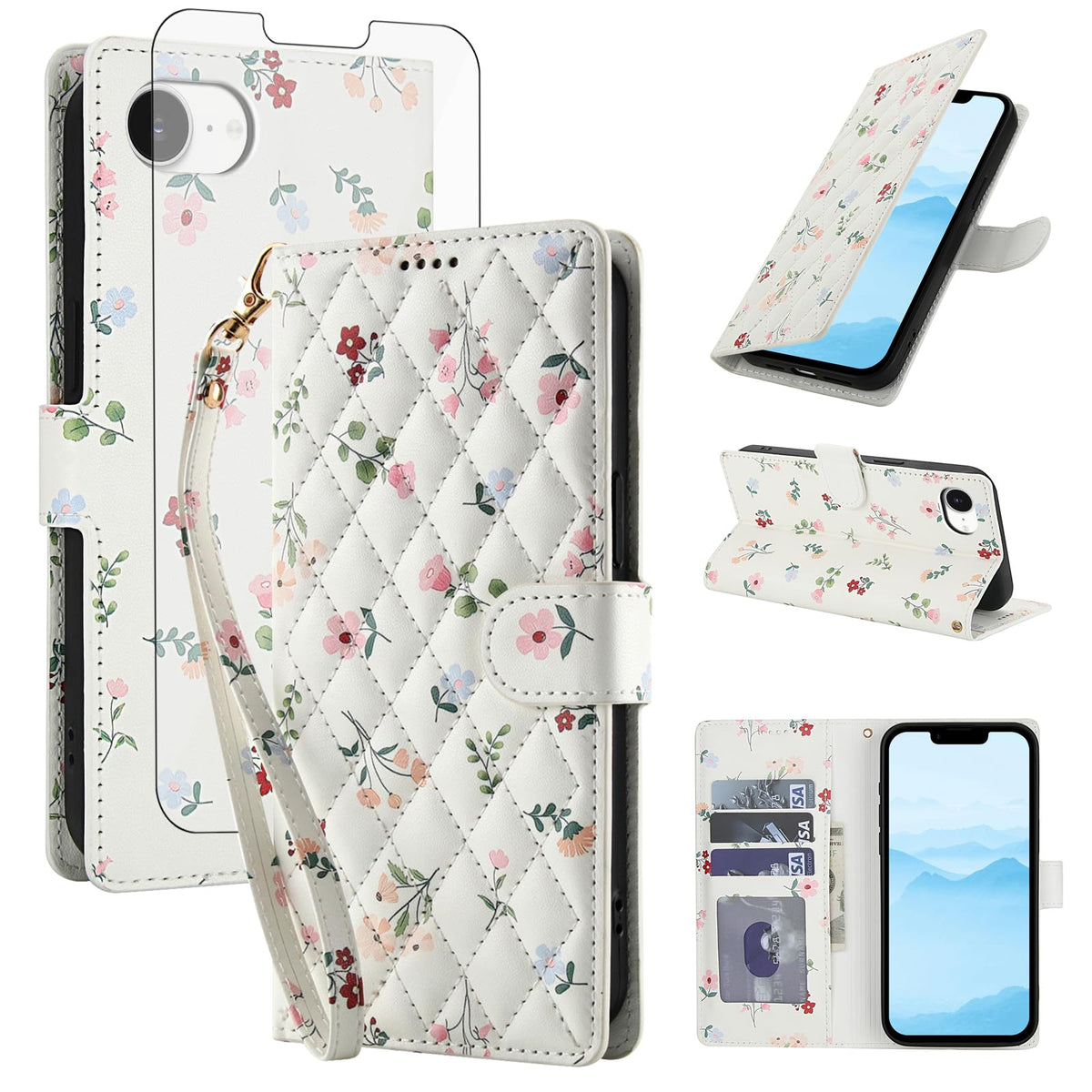 Shock-proof phone case with screen protector for iPhone 17 Pro Max