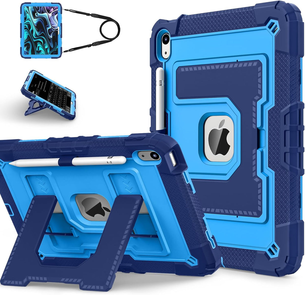 Shockproof Stand Tablet Case for iPad (A16) 11/10.9-inch