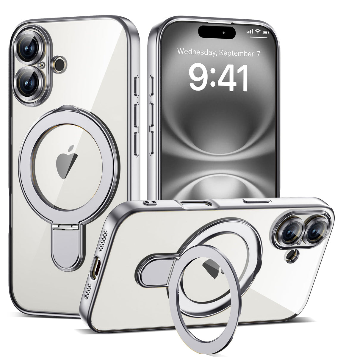 Magnetic [MagnSafe Compatible] Soft Electroplated Phone Case for iPhone 16 Pro