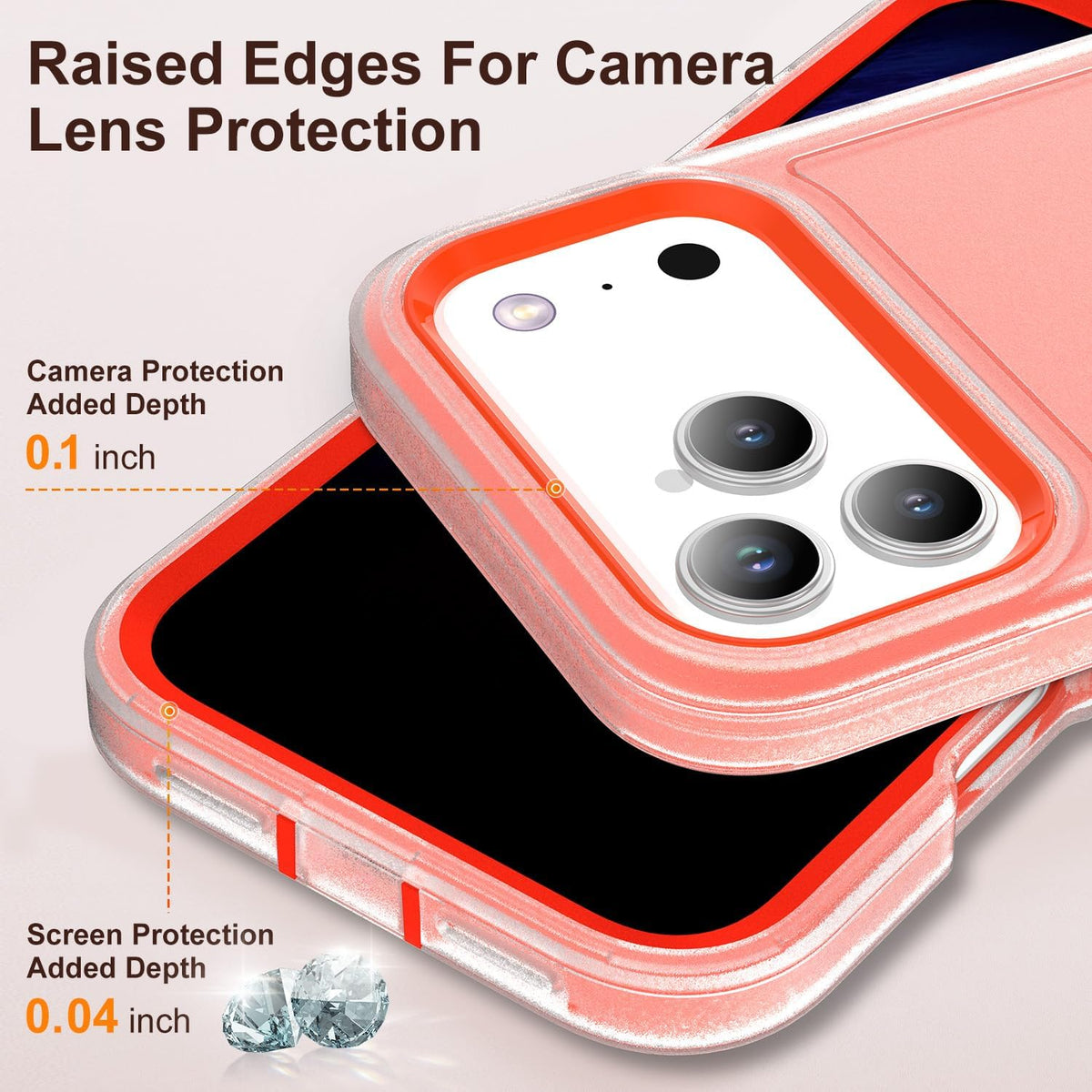 Shockproof Kickstand phone case for iPhone 17 Pro Max
