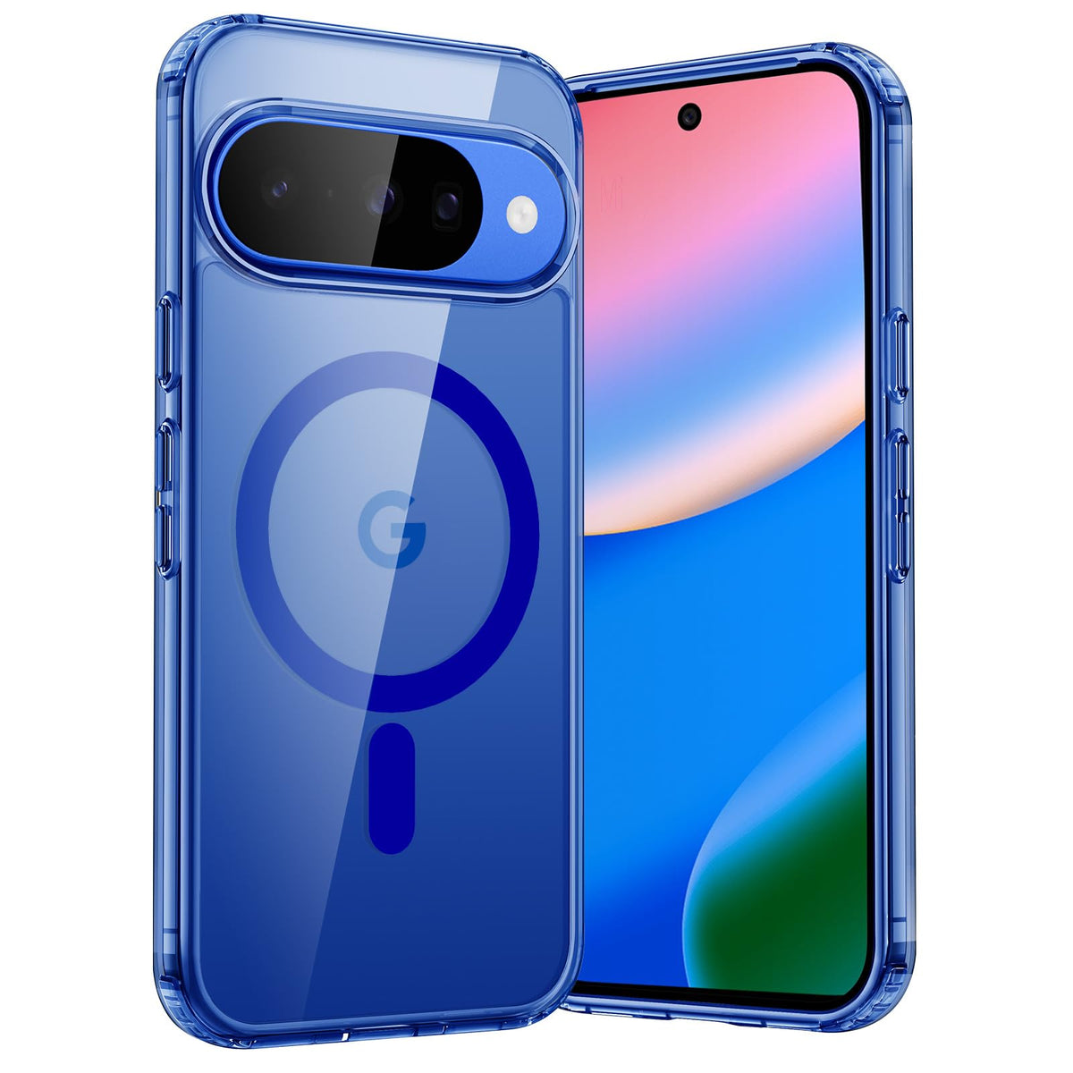 Magnetic shockproof phone case for Google Pixel 10/10 Pro, compatible with MagSafe