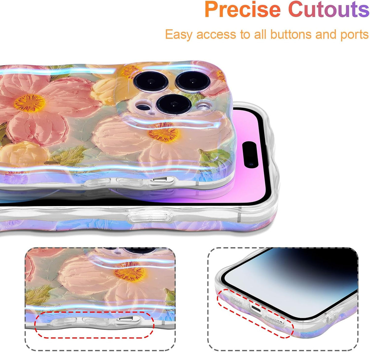Retro TPU phone case for iPhone 14 Pro Max