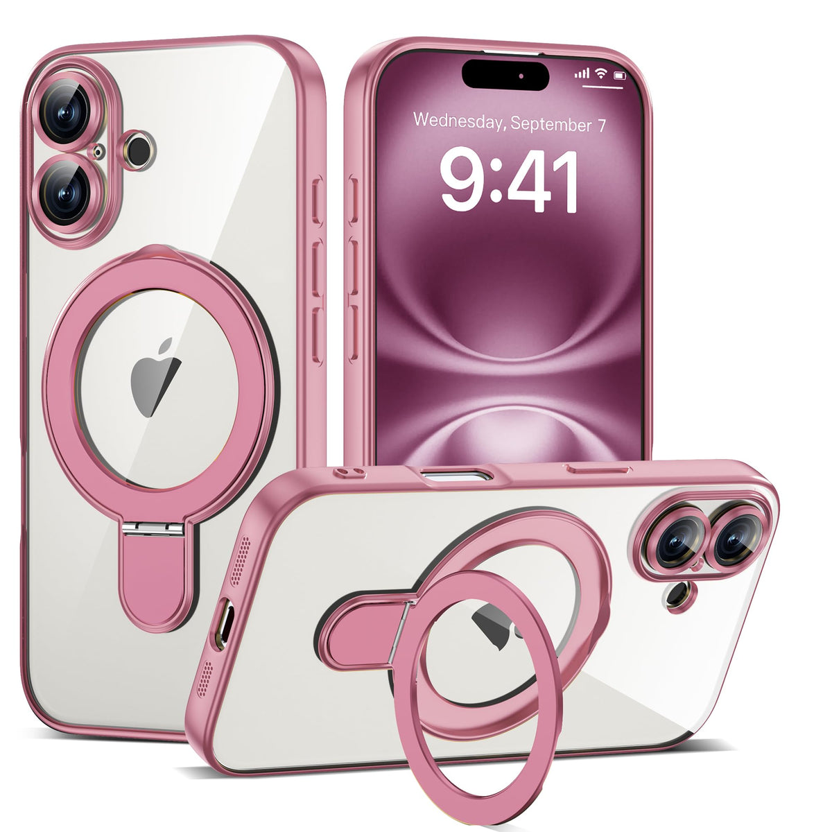 Magnetic [MagnSafe Compatible] Soft Electroplated Phone Case for iPhone 16 Pro