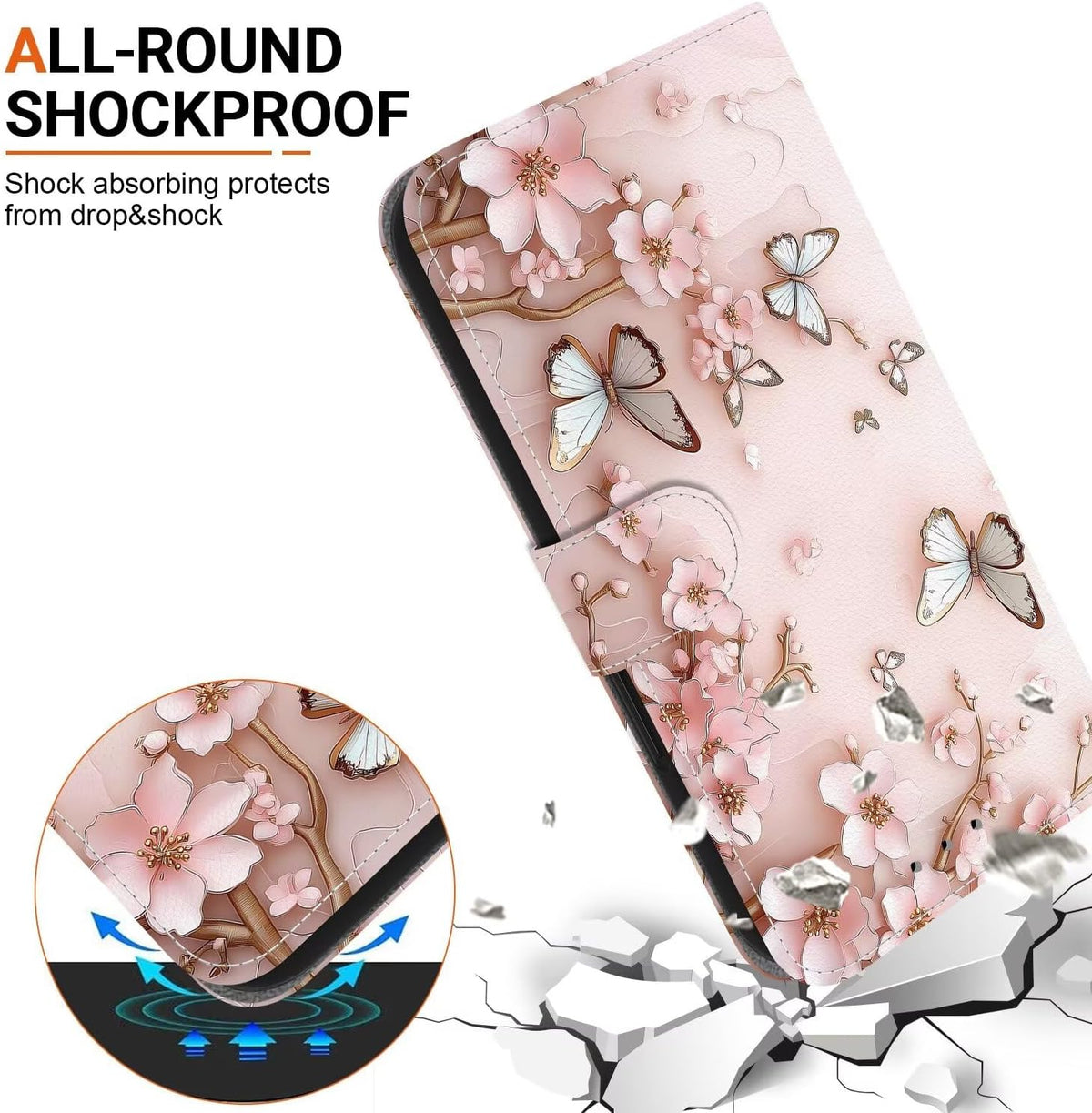 Genuine Leather Flip Case for Samsung A17 4G/5G