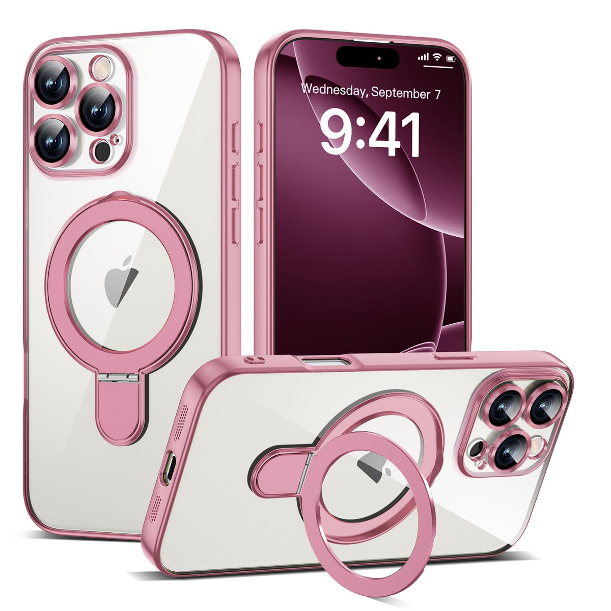 Magnetic [MagnSafe Compatible] Soft Electroplated Phone Case for iPhone 16 Pro