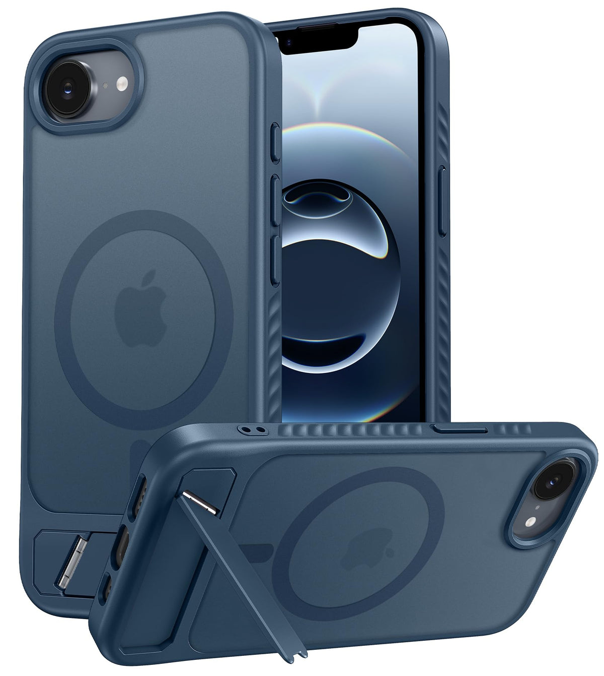 Magsafe ComPlusatible Magnetic Stand Plushone Case for Samsung Galaxy S25 Plus