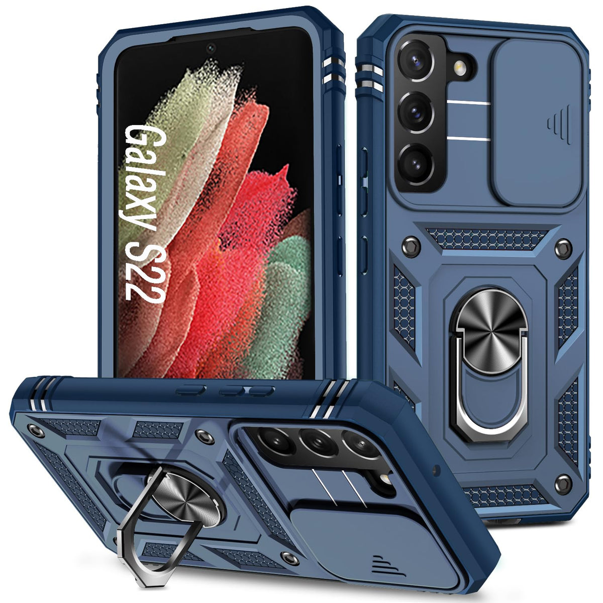 PC+TPU Shockproof  phone case  function for Samsung Galaxy S23 Ultra