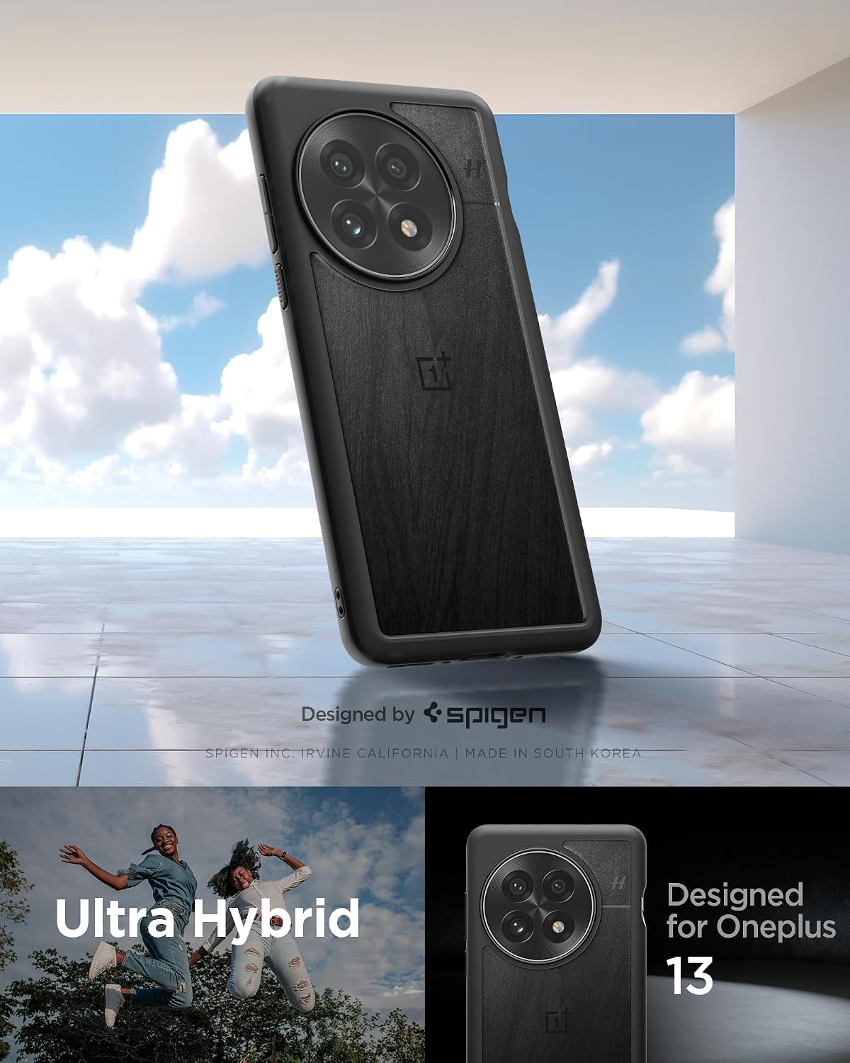 Minimalist phone case for OnePlus 13 (2025)