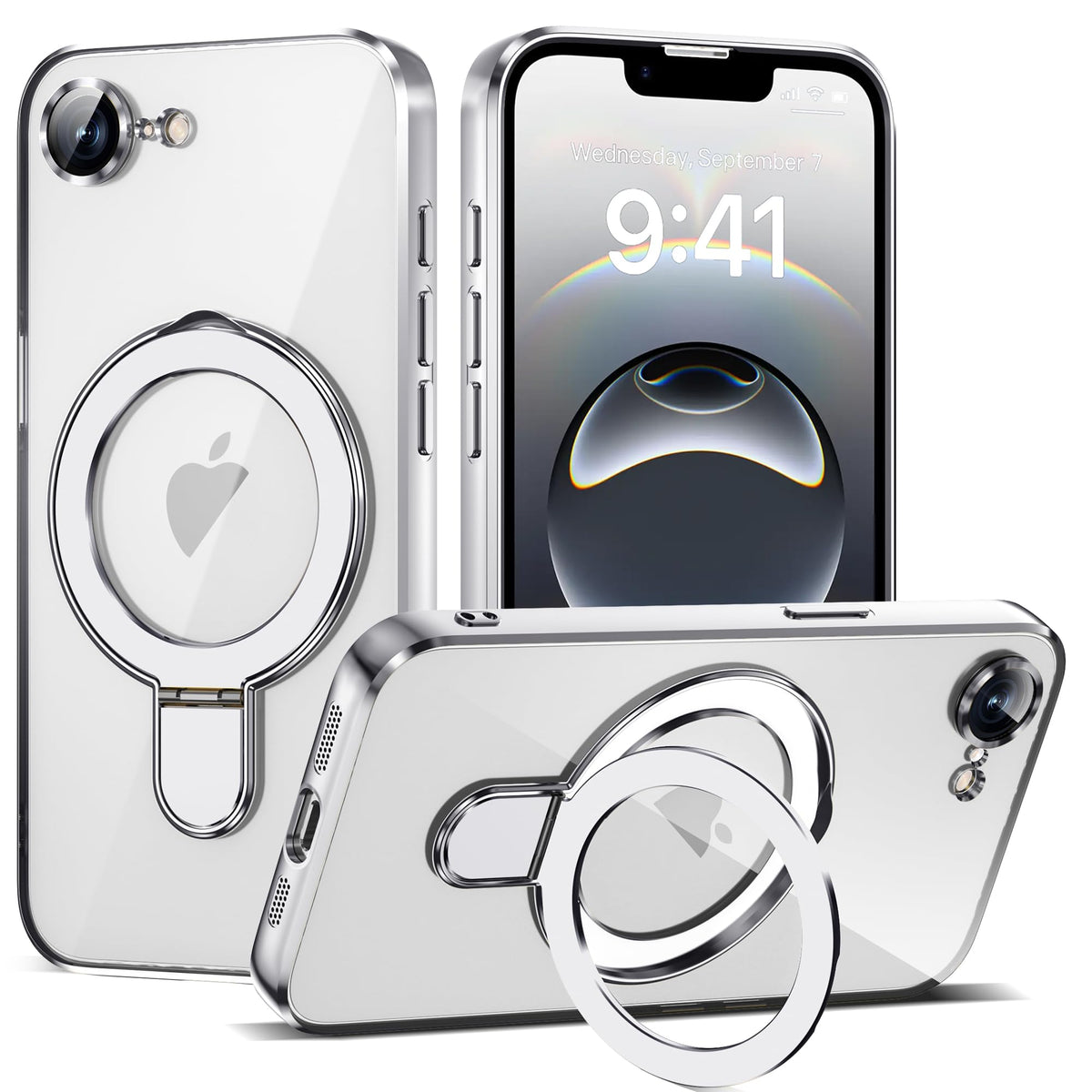 Magnetic [MagnSafe Compatible] Soft Electroplated Phone Case for iPhone 16 Pro
