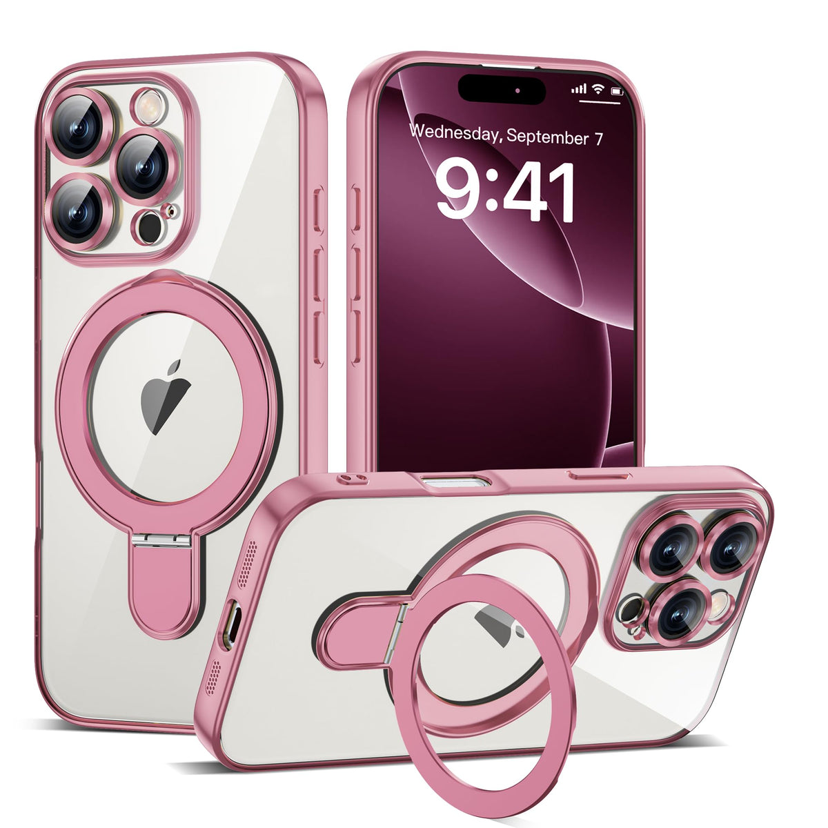 Magnetic [MagnSafe Compatible] Soft Electroplated Phone Case for iPhone 16 Pro