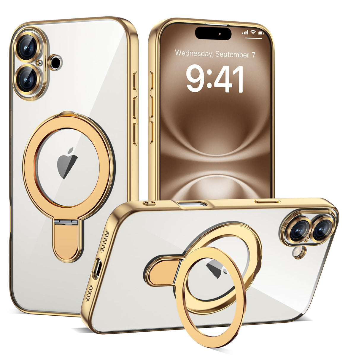 Magnetic [MagnSafe Compatible] Soft Electroplated Phone Case for iPhone 16 Pro