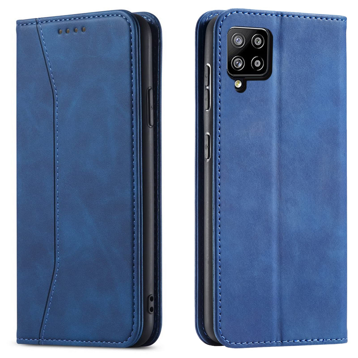 Magnetic genuine leather phone case for Samsung Galaxy S6